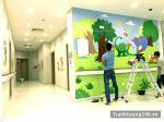 Vẽ Tranh Tường Bệnh viện đa khoa quốc tế Vinmec 