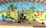 Vẽ tranh tường khu vui chơi Big C - Nam Định